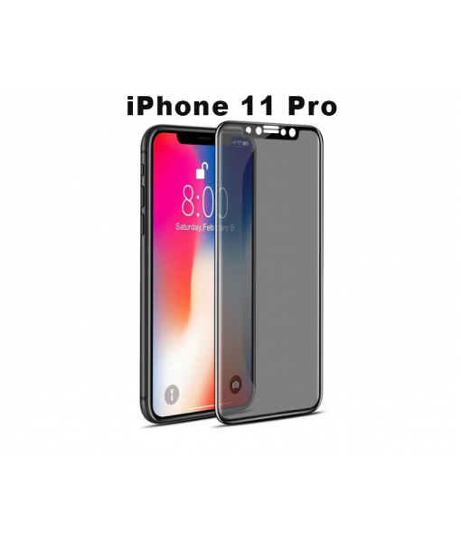 Folie Protectie ecran Apple iPhone 11 Pro, Privacy Premium Glass , Full Cover